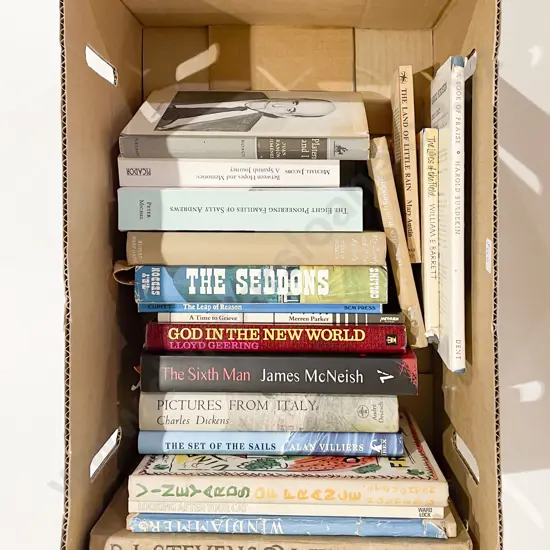 Box of Assorted Books