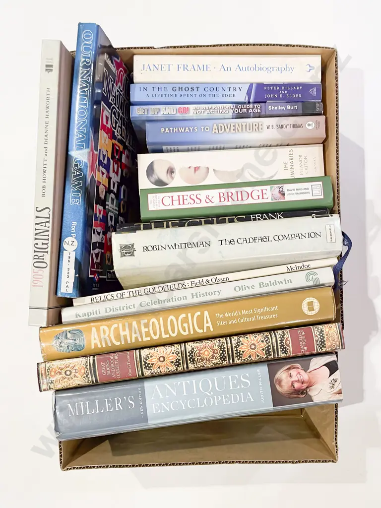Box of Assorted Books Image 1++