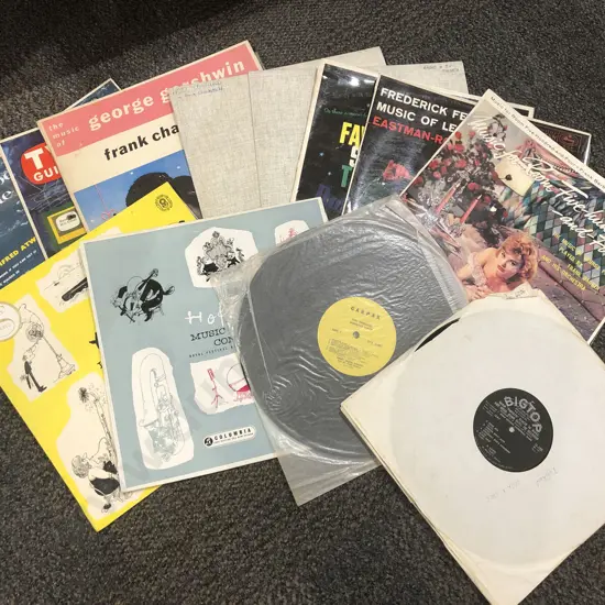 Box of Assorted Records