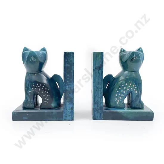 Pair of Hardstone Bookends
