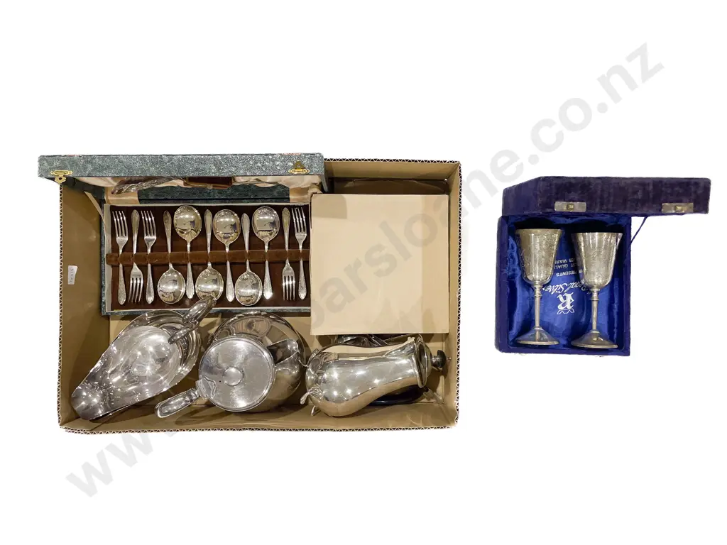Qty of Assorted S/P and Boxed Cutlery Image 1++