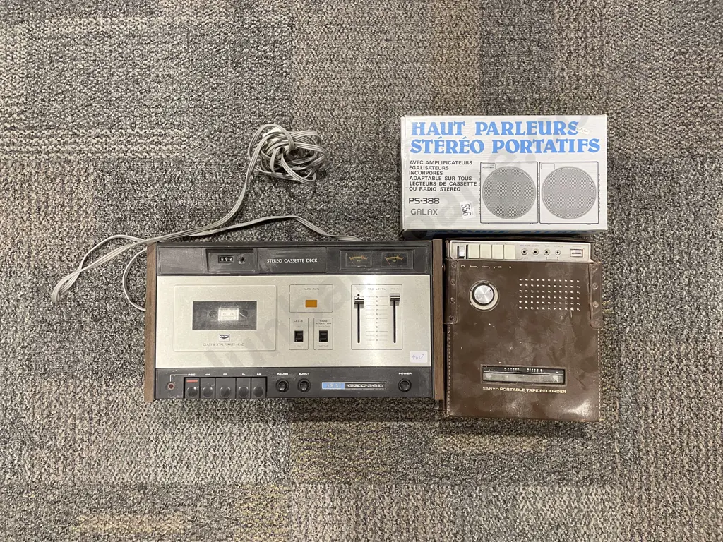 Tape Recorder and Two Others Image 1++