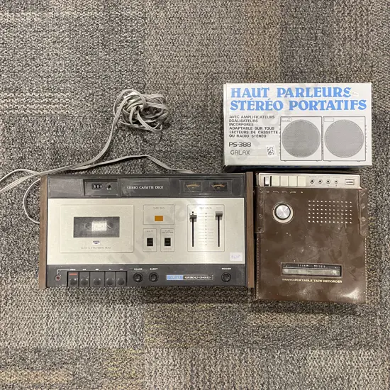 Tape Recorder and Two Others