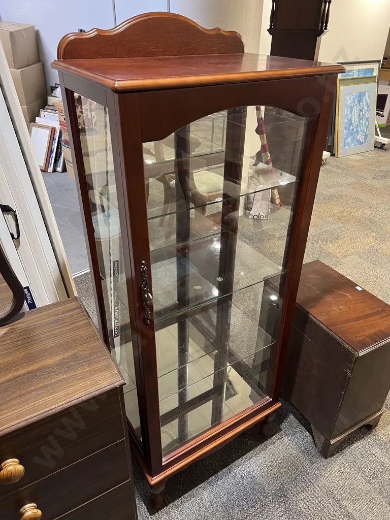 Glazed Door China Cabinet Image 1++