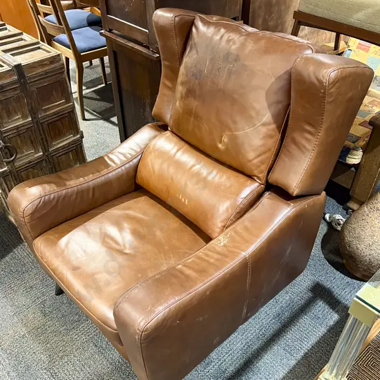 Modern Leather Recliner