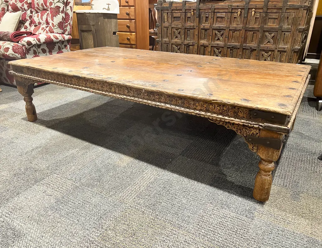 Large Indian Low Coffee Table Image 1++