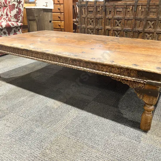 Large Indian Low Coffee Table