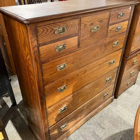 Three Piece Oak Bedroom Suite