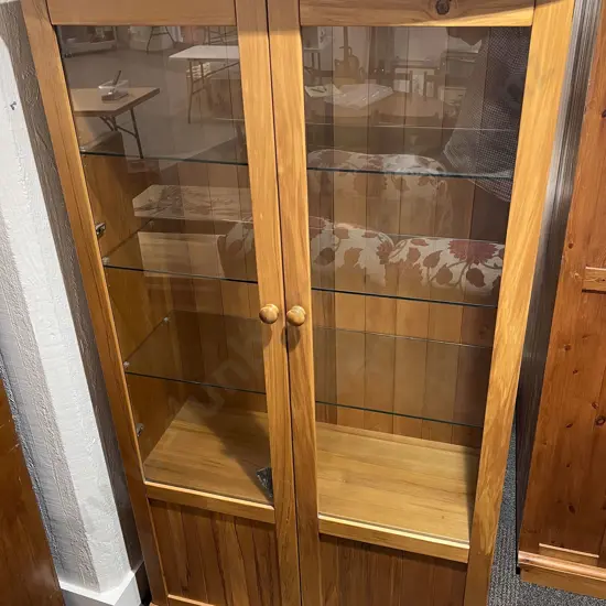Modern Glazed Door Cabinet
