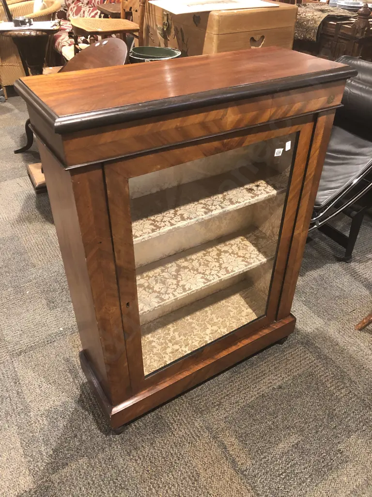 Victorian Walnut Pier Cabinet Image 1++