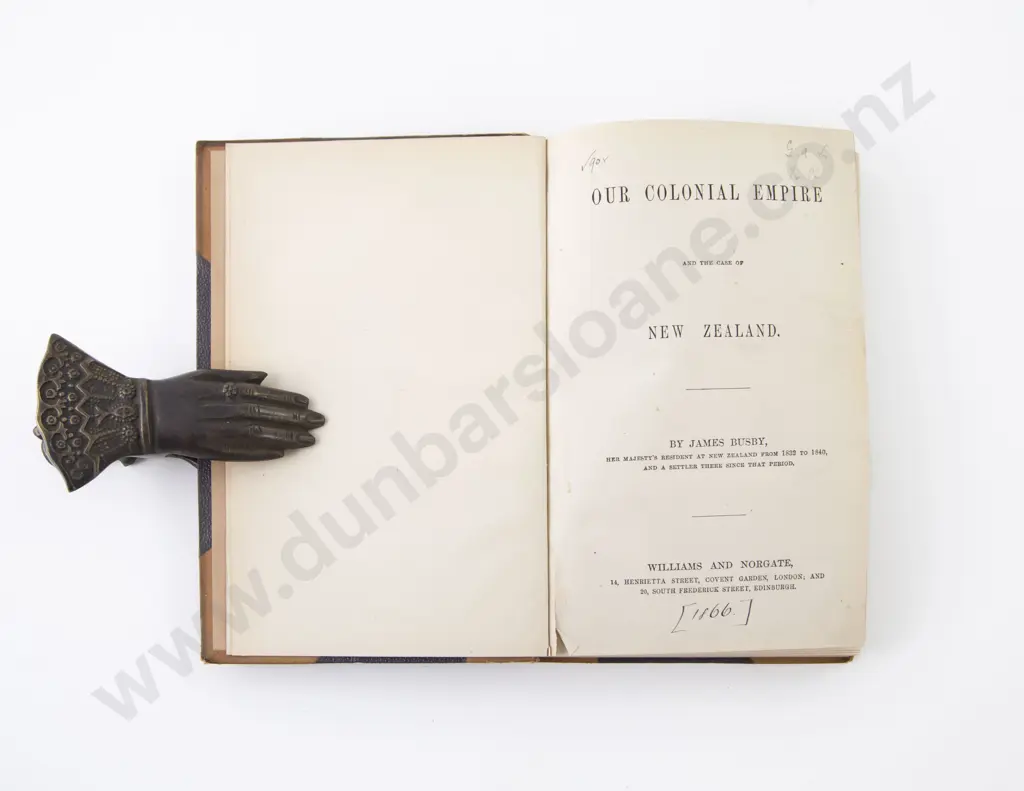 Busby James - Our Colonial Empire And The Case Of New Zealand Image 1++