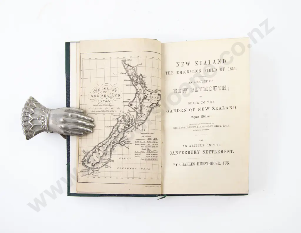 Hursthouse Charles - New Zealand The Emigration Field Of 1851 Image 1++