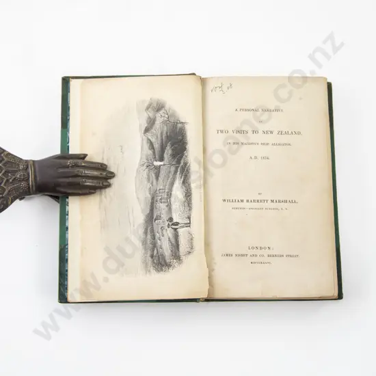Marshall William Barrett - A Personal Narrative of Two Visits To New Zealand