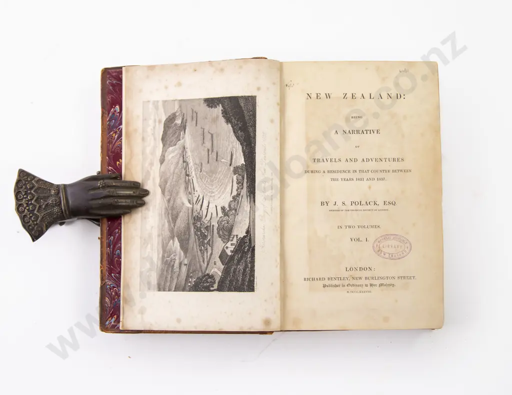 Polack J S - New Zealand (2 Volumes) Image 1++