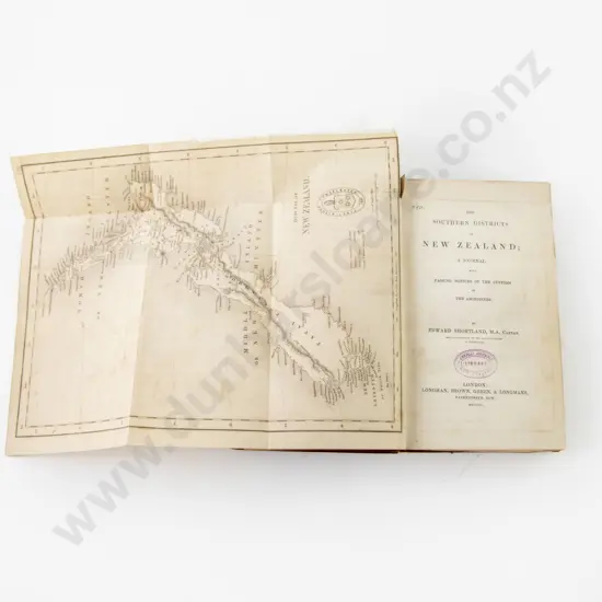 Shortland Edward - The Southern Districts of New Zealand