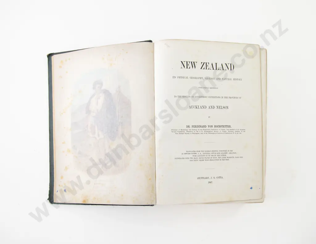 Von Hochstetter Dr Ferdinand - New Zealand Image 1++