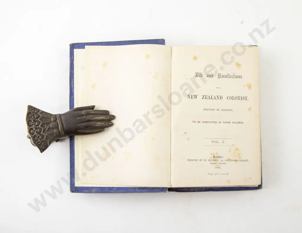 Carter Charles Rooking - Life and Recollections of a New Zealand Colonist Image 1++