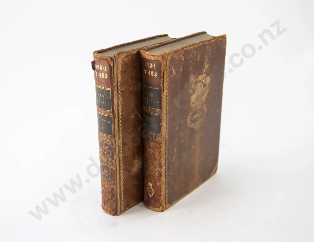 Thomson Arthur S - The Story of New Zealand (2 Volumes) Image 1++