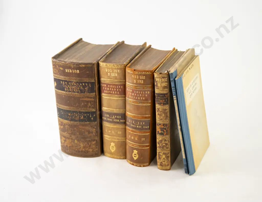 (-) Reports of the Directors of the New Zealand Company, 1840-1849 (6 Volumes) Image 1++