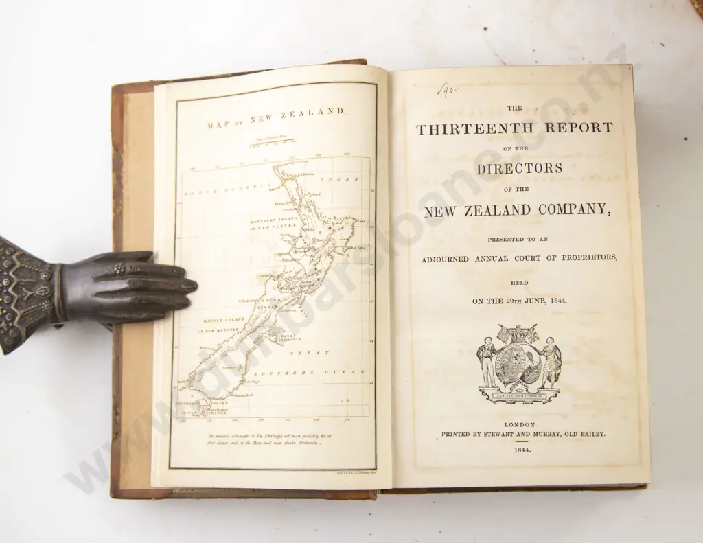 (-) Reports of the Directors of the New Zealand Company, 1840-1849 (6 Volumes) Image 1++