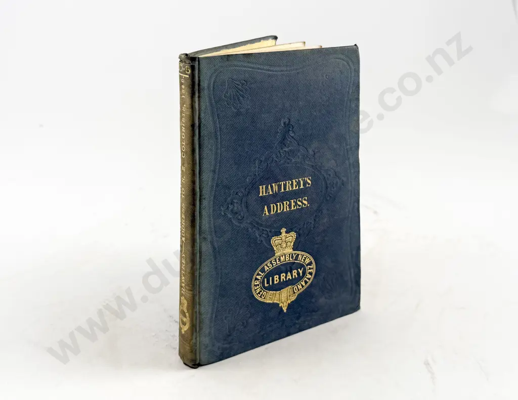 Hawtrey The Rev Montague - An Earnest Address to New Zealand Colonists Image 1++