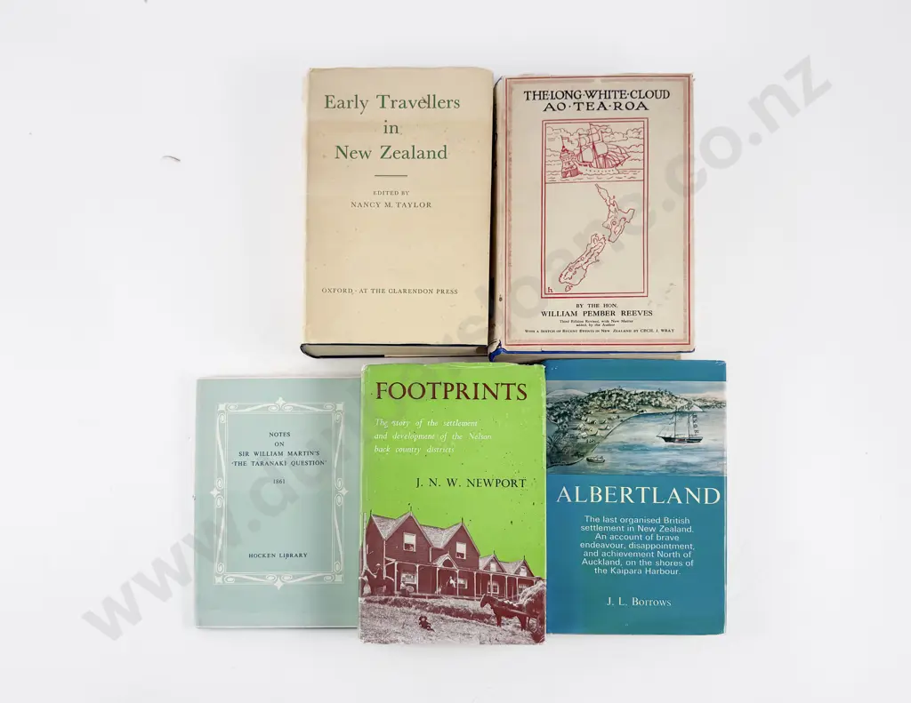 5 Various NZ Historical & Regional Volumes Image 1++