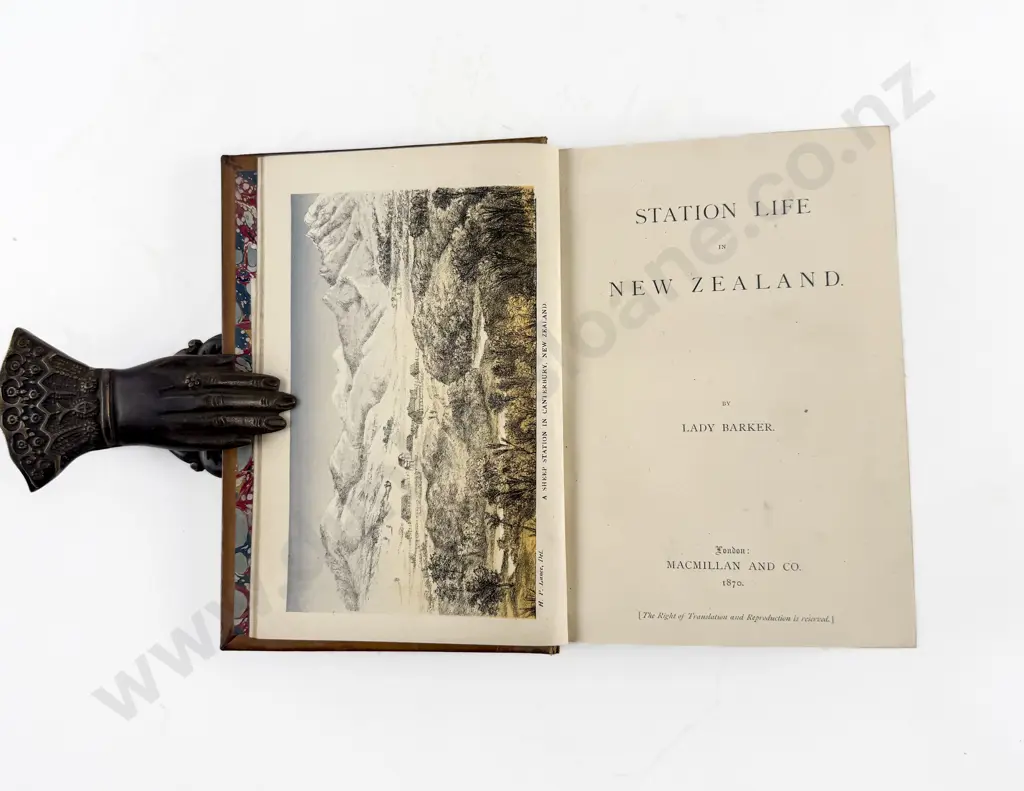 Lady Barker - Station Life In New Zealand Image 1++