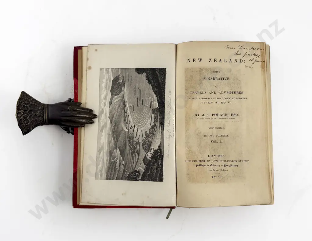 Polack J S - New Zealand (2 Volumes) Image 1++
