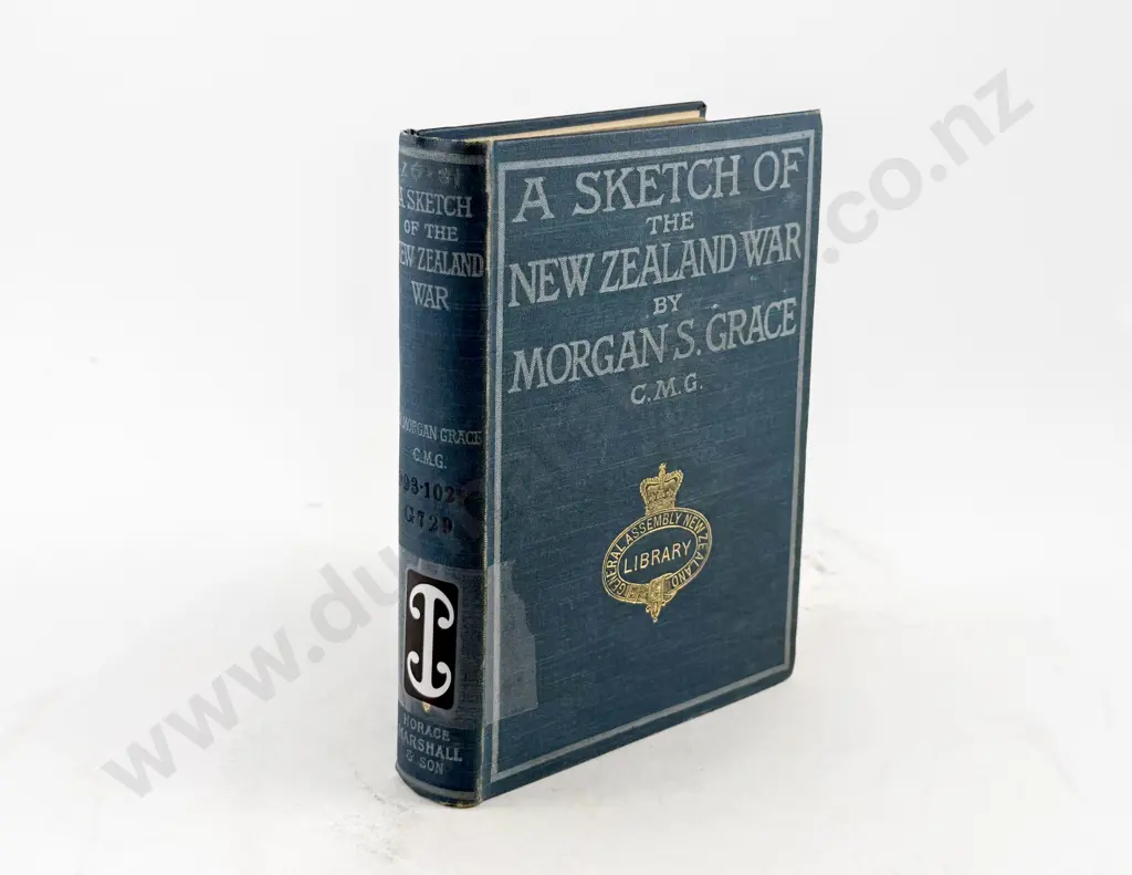 Grace Morgan S - A Sketch Of The New Zealand War Image 1++