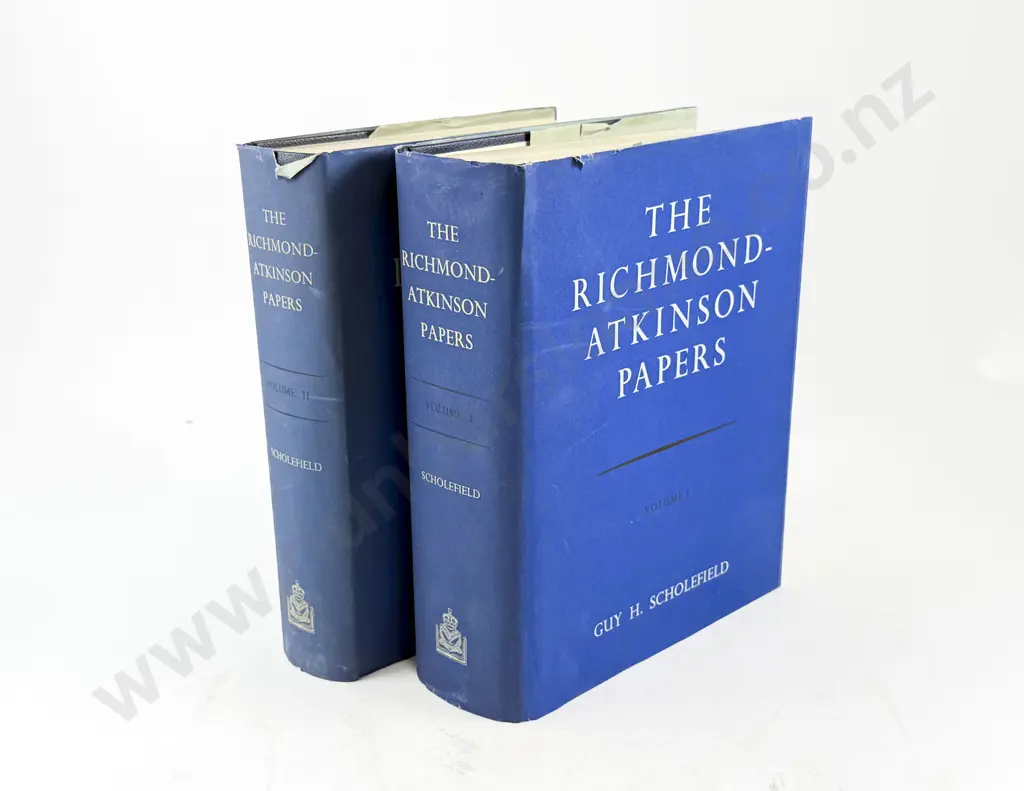Scholefield Guy H - The Richmond-Atkinson Papers (2 Volumes) Image 1++