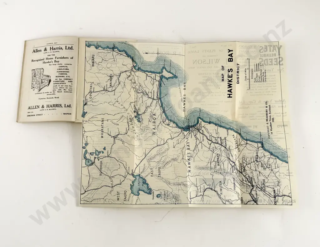 Bradbury E (Editor) The Settlement and Development of Hawke's Bay Image 1++