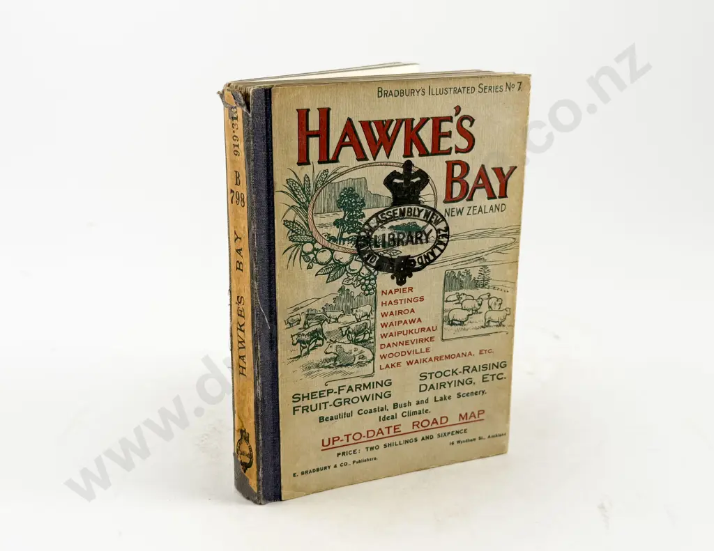 Bradbury E (Editor) The Settlement and Development of Hawke's Bay Image 1++