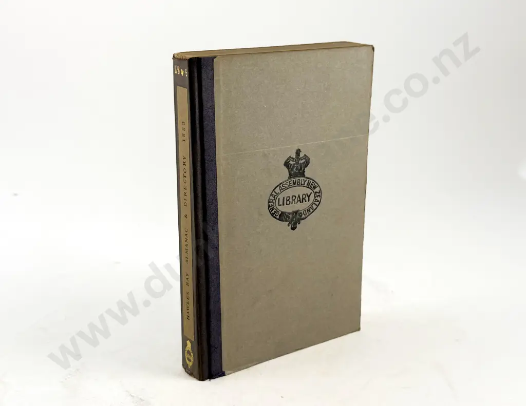 21 Volumes Of The Hawkes Bay Almanack & Directory Circa 1867-1907 Image 1++