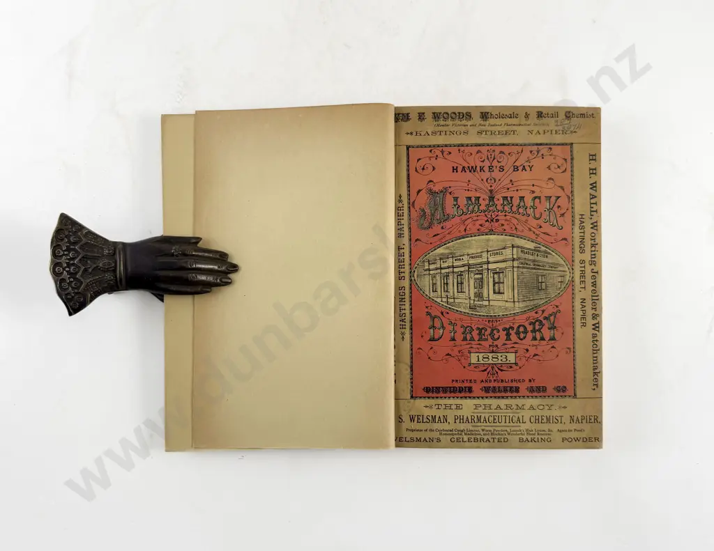 21 Volumes Of The Hawkes Bay Almanack & Directory Circa 1867-1907 Image 1++