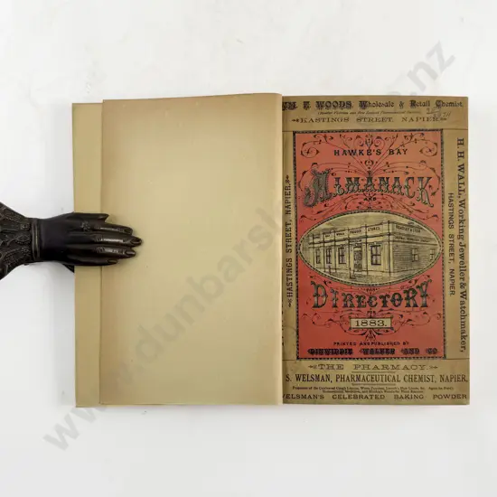 21 Volumes Of The Hawkes Bay Almanack & Directory Circa 1867-1907
