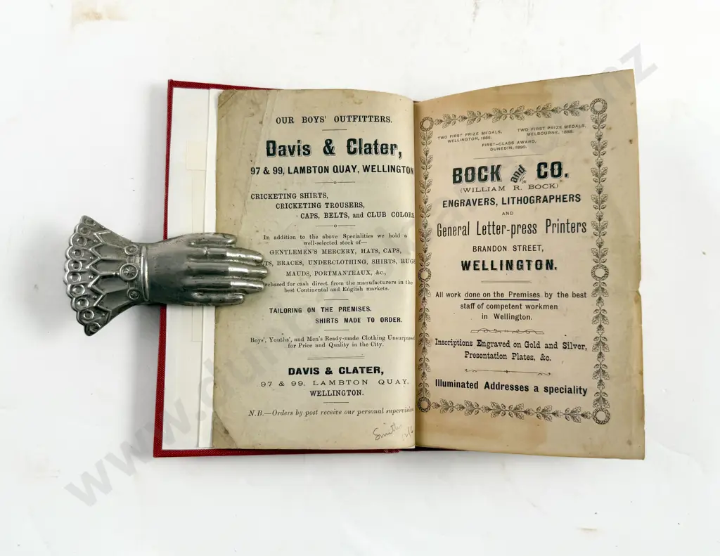 Brittain F E (Editor) A Record Of The Past Cricket Season 1889-90 Image 1++