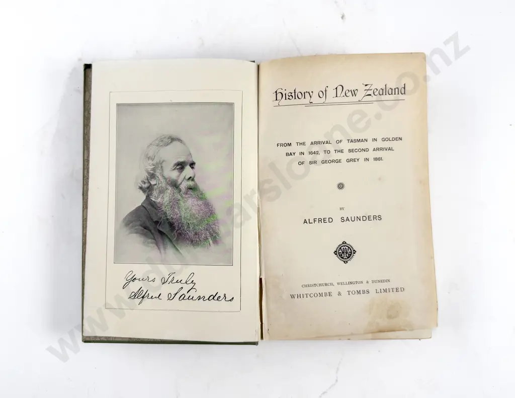 Saunders Alfred - The History Of New Zealand (2 Volumes) Image 1++