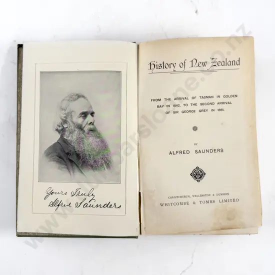 Saunders Alfred - The History Of New Zealand (2 Volumes)