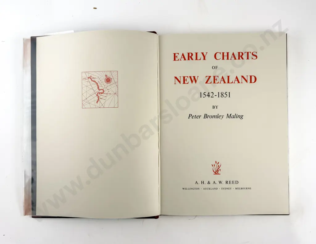 Maling Peter Bromley - Early Charts Of New Zealand Image 1++