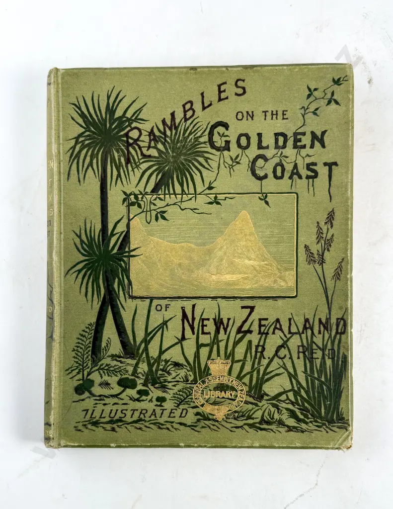 Reid R C - Rambles on The Golden Coast of The South Island of New Zealand Image 1++