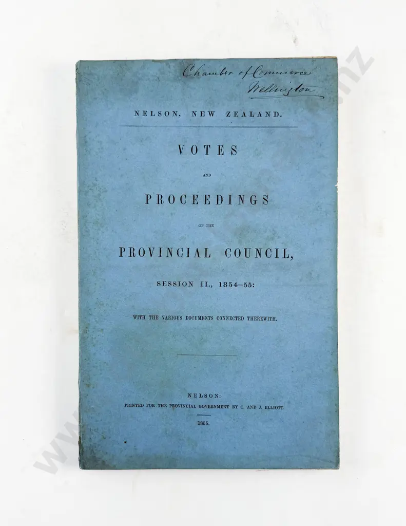 (-) Votes and Proceedings of the Provincial Council Image 1++