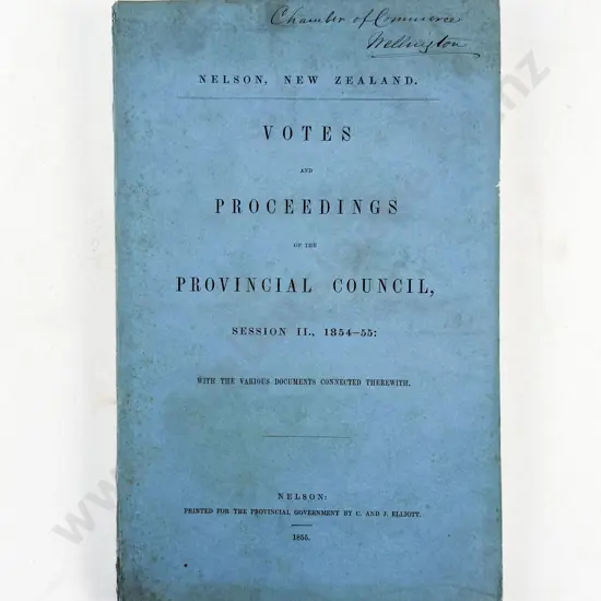 (-) Votes and Proceedings of the Provincial Council