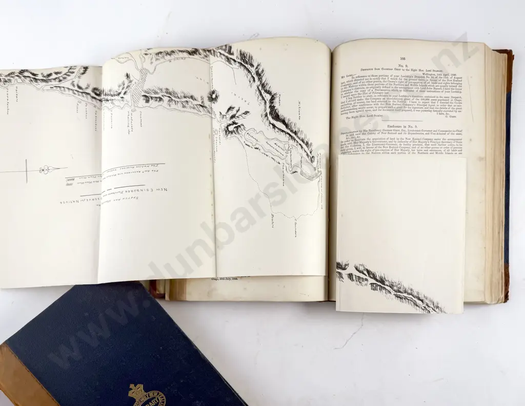 Mackay Alexander (Native Commissioner) - A Compendium Of Official Documents Relative To The Native Affairs Of The South Island (2 Volumes) Image 1++