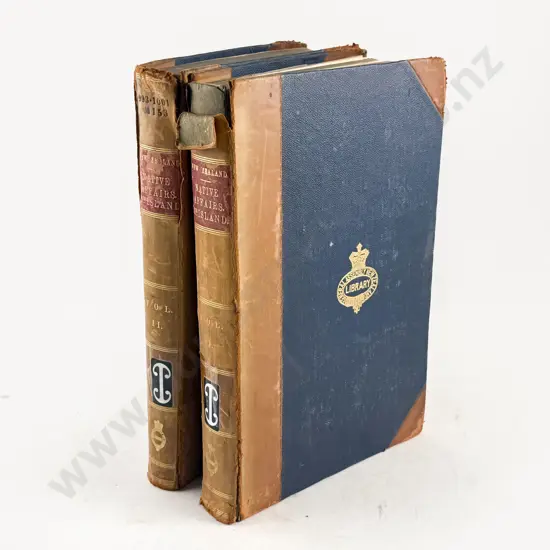 Mackay Alexander (Native Commissioner) - A Compendium Of Official Documents Relative To The Native Affairs Of The South Island (2 Volumes)