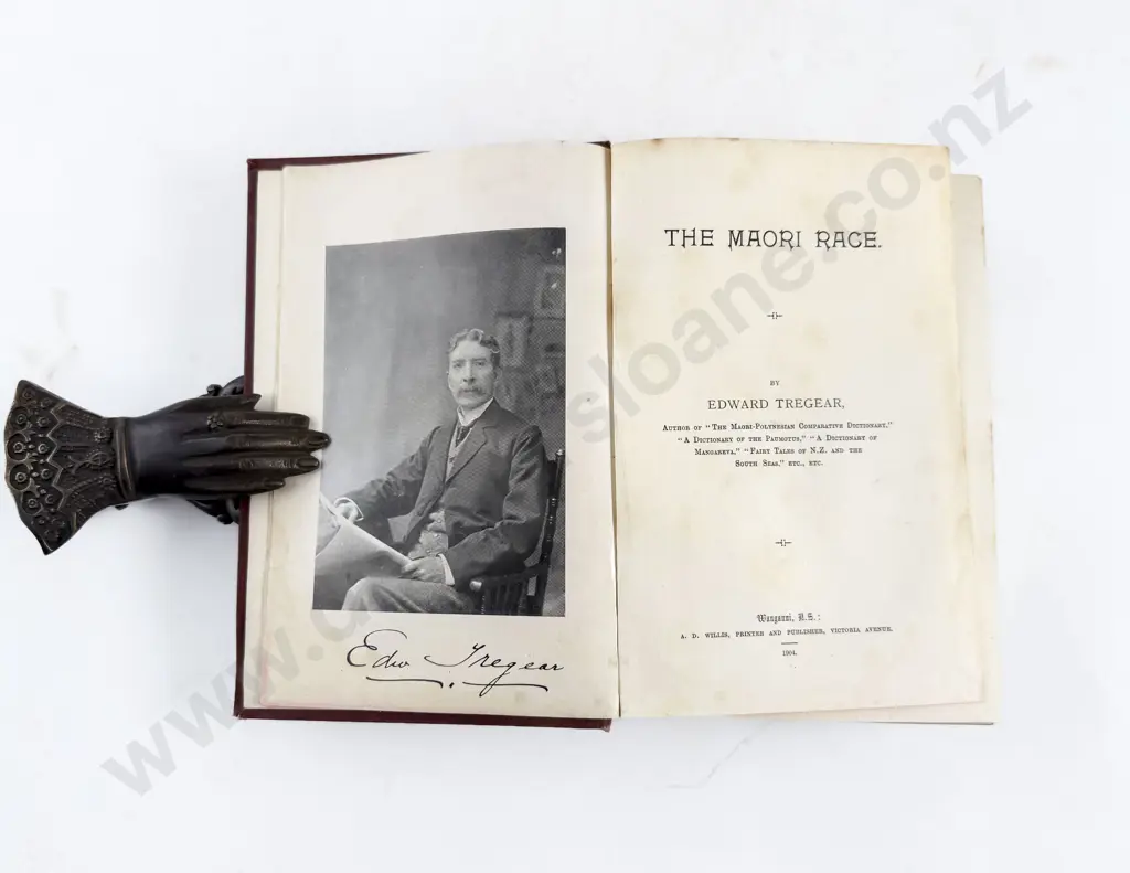 Tregear Edward - The Maori Race Image 1++
