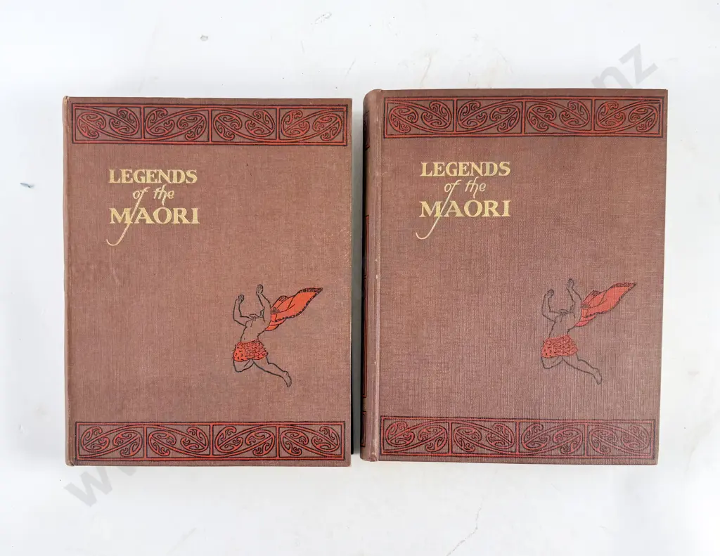 Cowan James & Pomare The Hon Sir Maui - Legends Of The Maori (2 Volumes) Image 1++