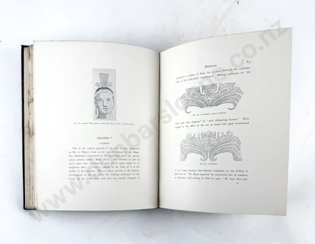 Robley Major-General - Moko; Or Maori Tattooing Image 1++