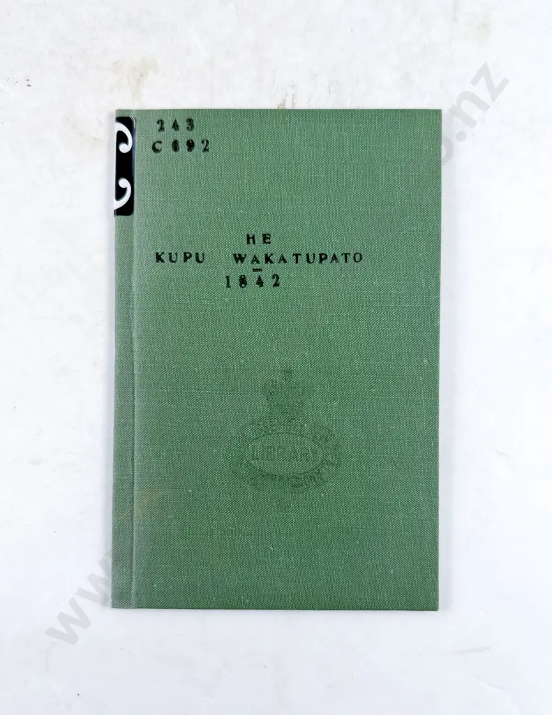 Colenso William - Kupu Wakatupato Image 1++