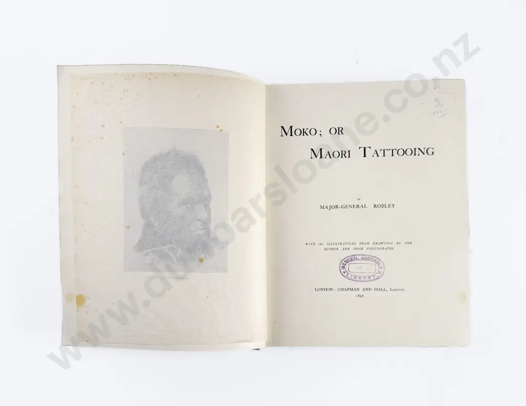 Robley Major-General - Mok; Or Maori Tattooing Image 1++