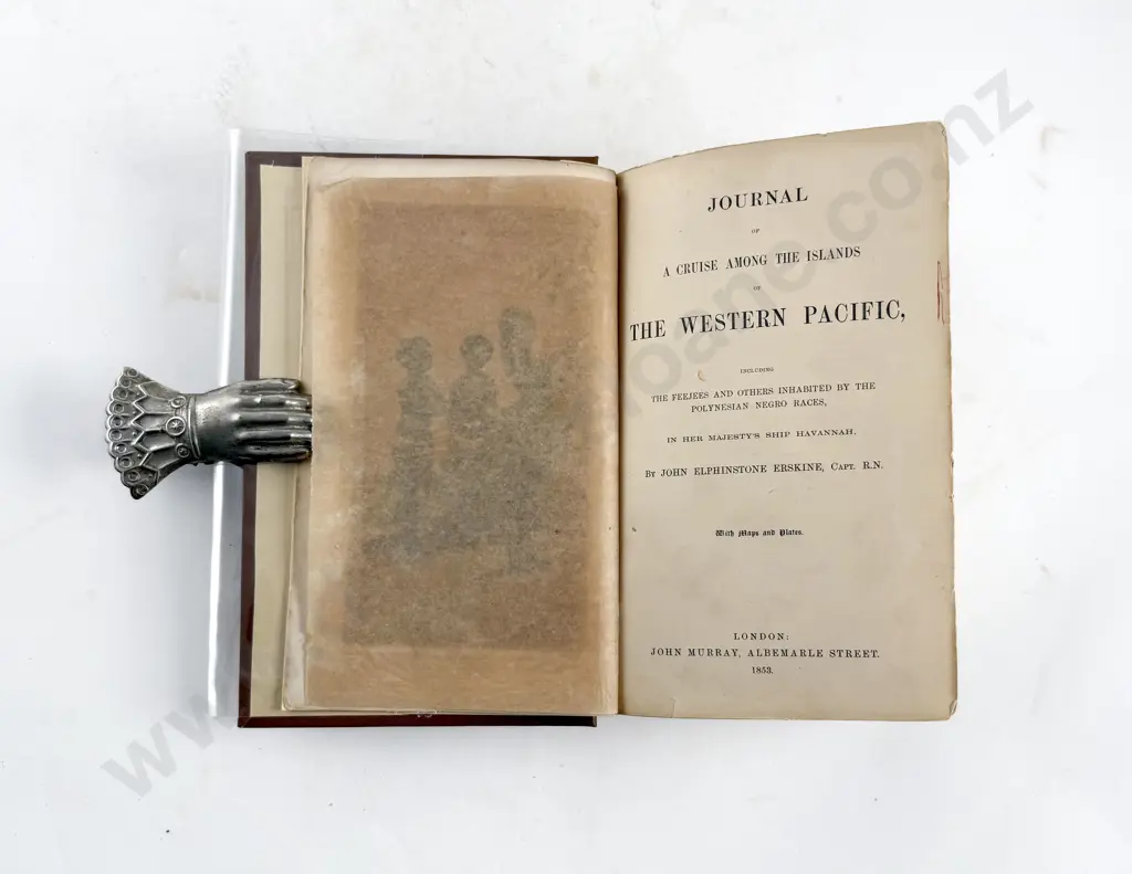 Erskine John Elphinstone - Journal of A Cruise Among The Islands of The Western Pacific Image 1++